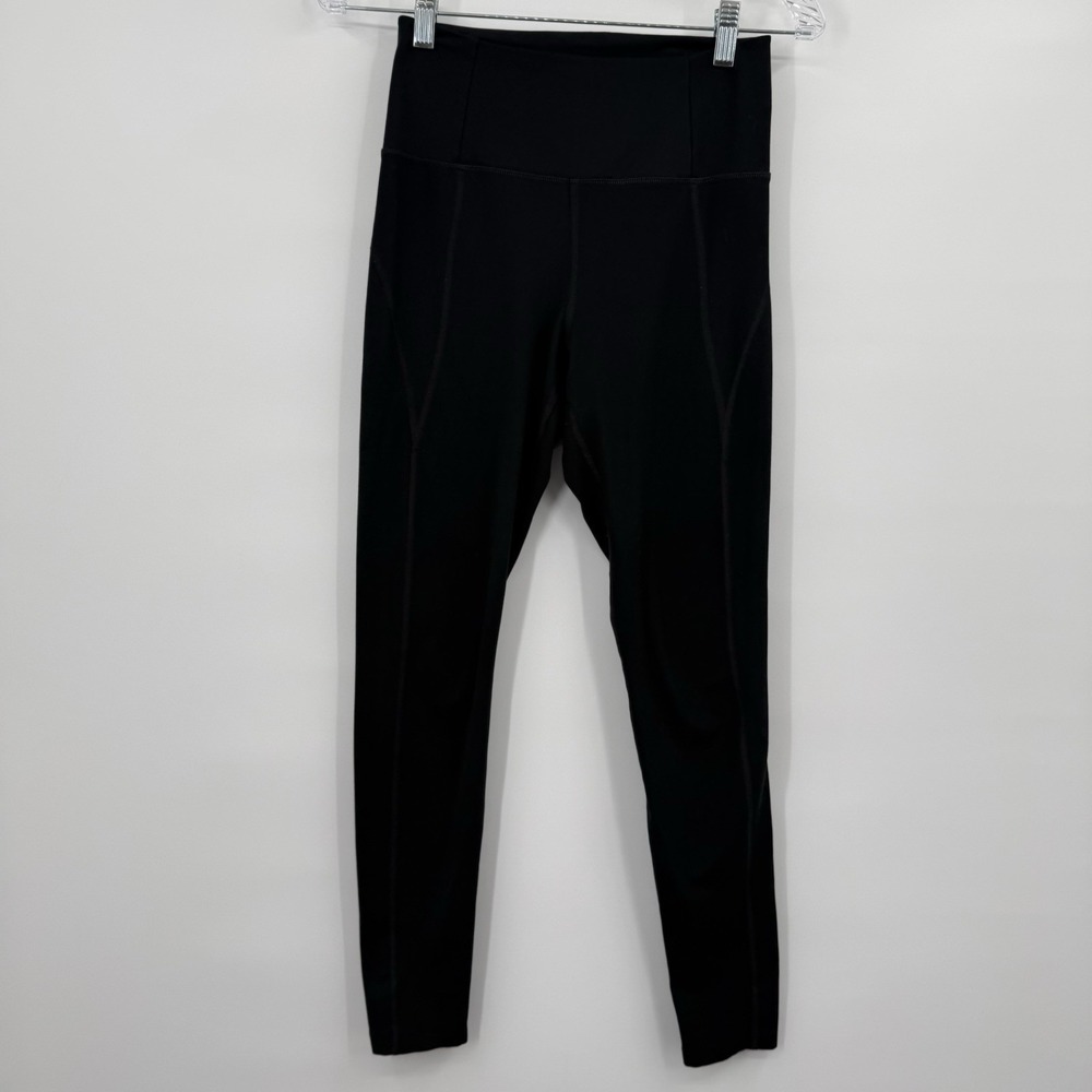 Girlfriend Collective Leggings‎ Womens Size Small Black Pull on Active Stretch
